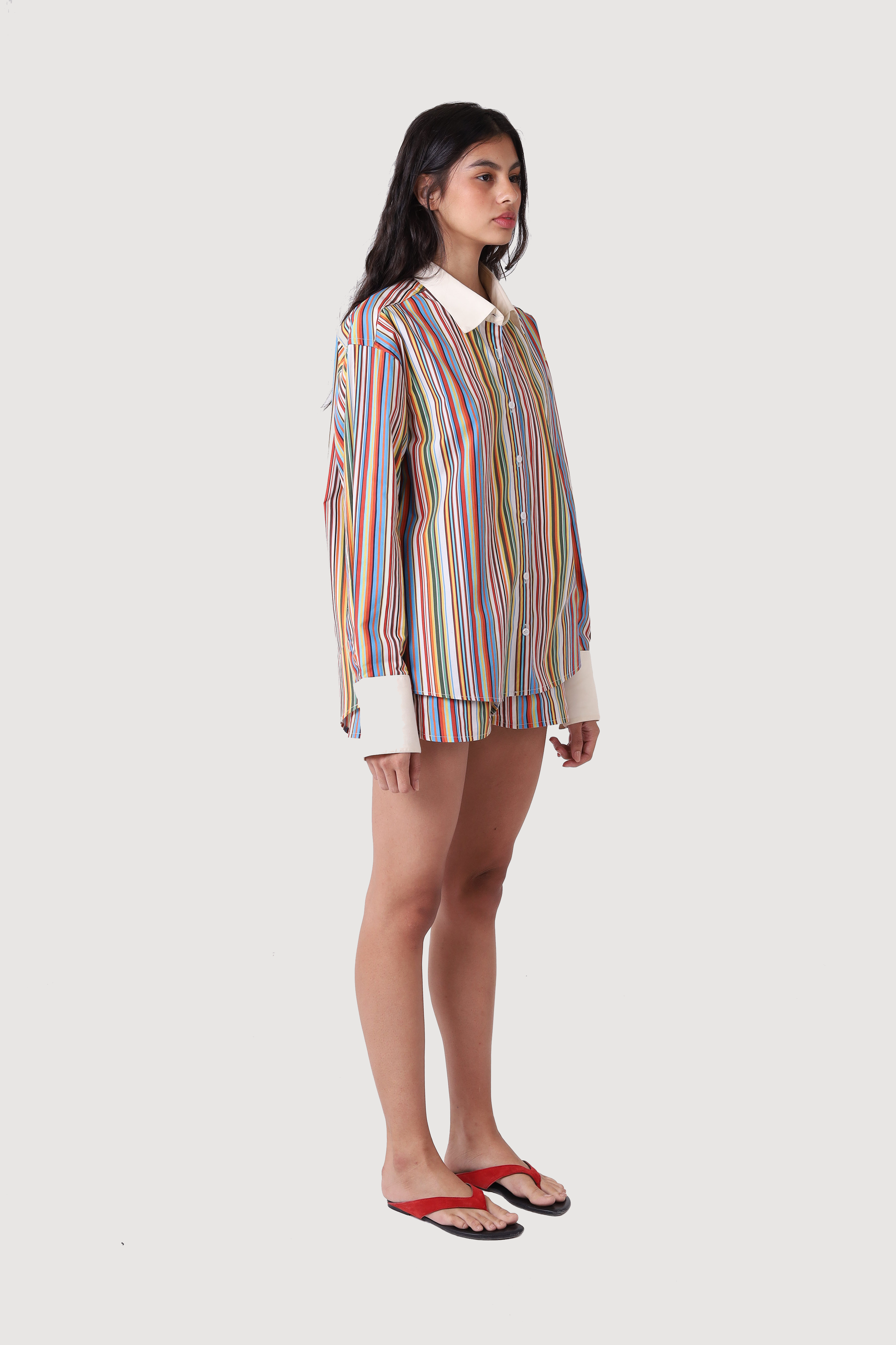 JERBA COTTON POPLIN SHORTS