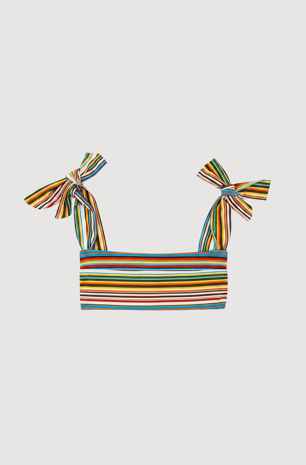 JERBA COTTON POPLIN CROPPED TOP