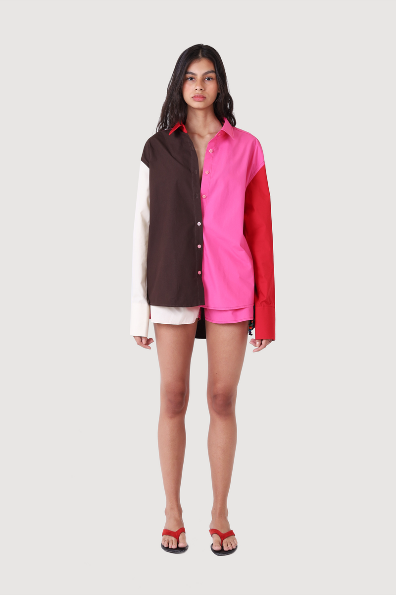 FEZ COTTON POPLIN SHIRT