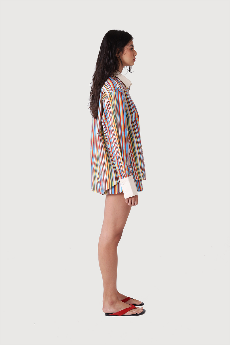 JERBA COTTON POPLIN SHORTS