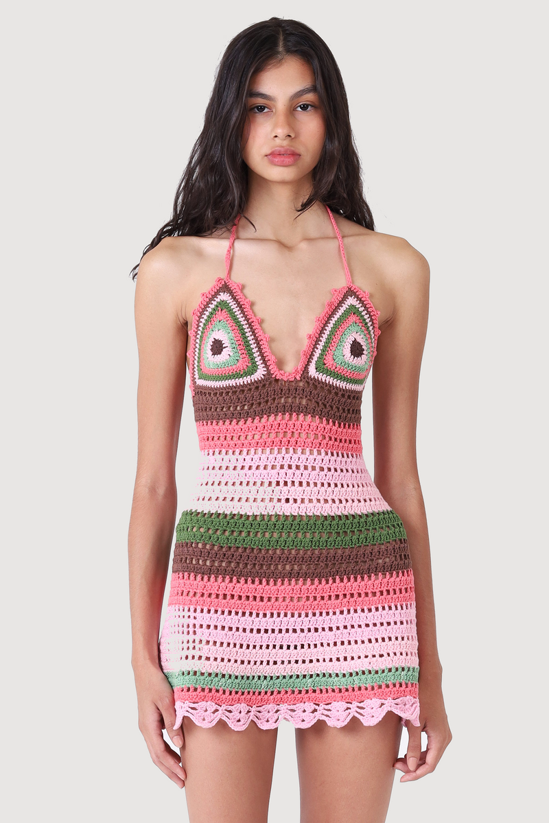 IVORE CROCHET DRESS