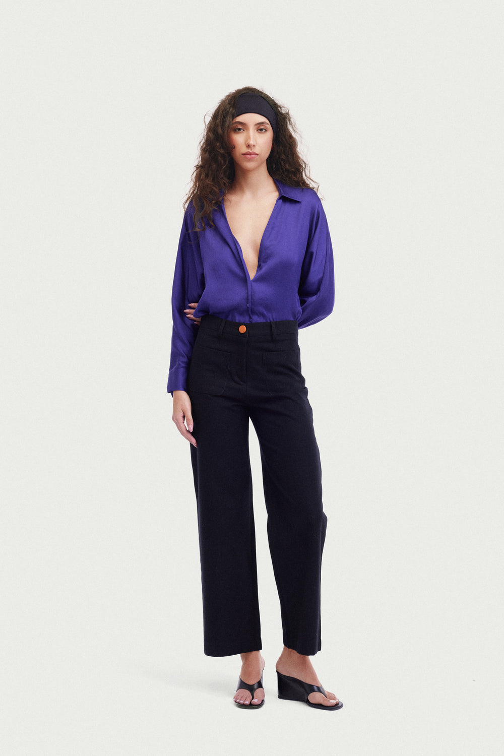 ADU TAILORED WOOL PANTS