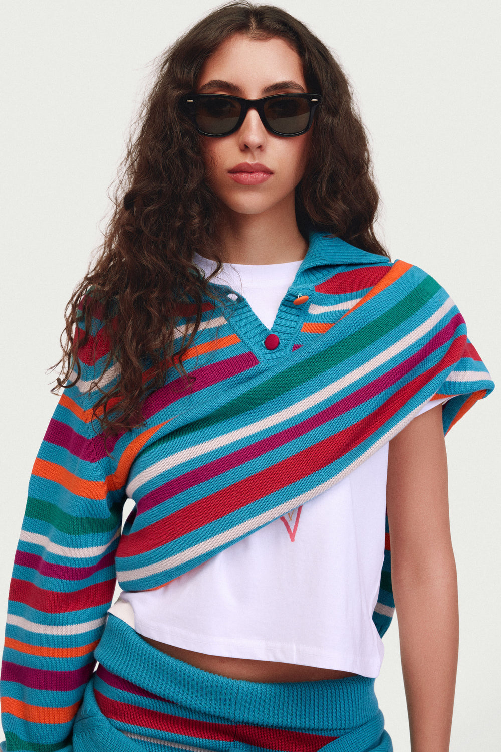 LALLA MULTICOLOUR CREWNECK