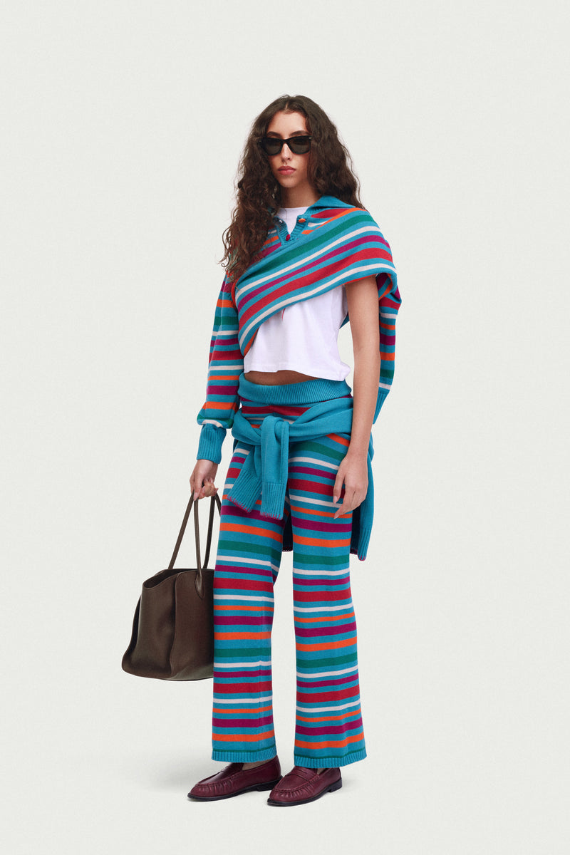 LALLA MULTICOLOUR PANTS