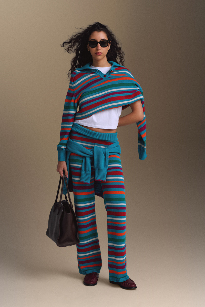 LALLA MULTICOLOUR PANTS